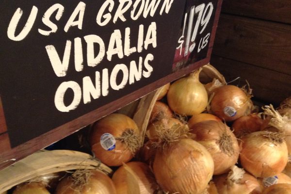 Vidalia onions.