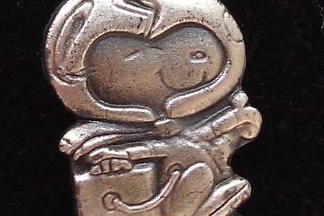 The Silver Snoopy pin.