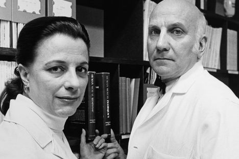 Virginia E. Johnson and William H. Masters, who inspired the Showtime series "Masters of Sex."