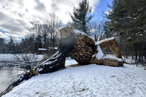 Located on the property of Northland Outfitters Campground, the site is open to the public during all seasons.