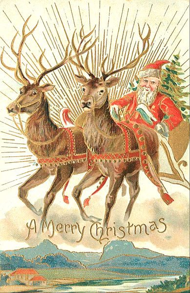 Before Santa and Reindeer, most Christmas symbols were a mix of pagan and Christian traditions. 