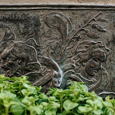 The fountain.