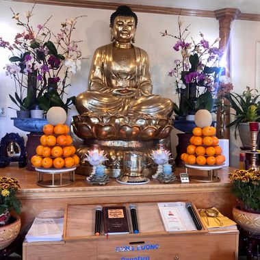 Inside Compassionate Dharma Cloud Monastery