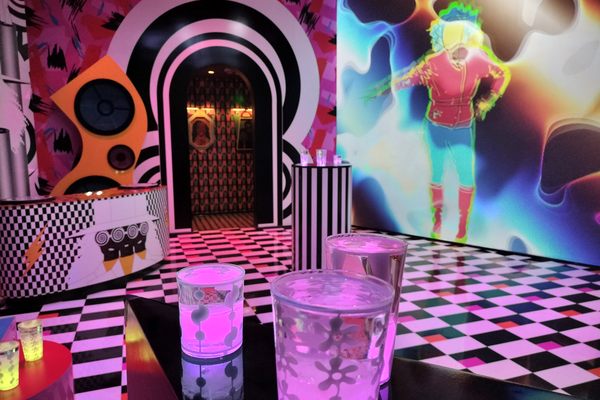 The dance floor.