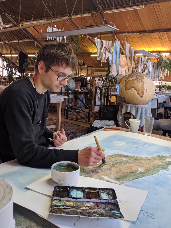 Handcrafted Cartography: Inside a Globemaker's Studio - Atlas