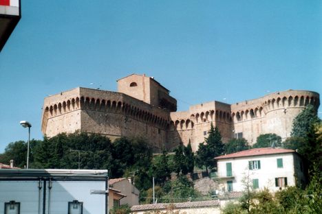 The Fortezza Medicea of Volterra.