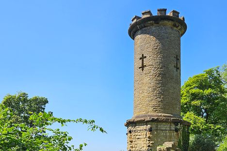 Clayton's Tower as seen from Windmill Road.