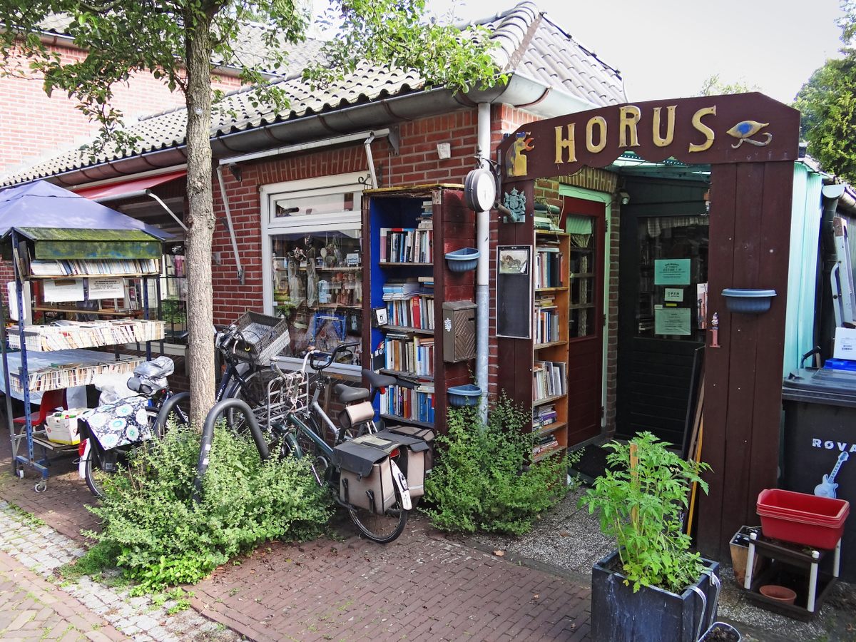 A bookshop in Bredevoort, Netherlands.