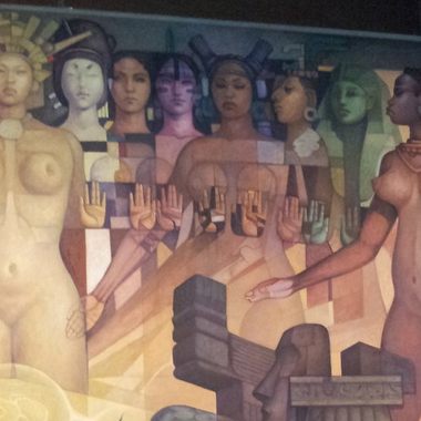 "Las Razas y La Cultura" by Jorge González Camarena.