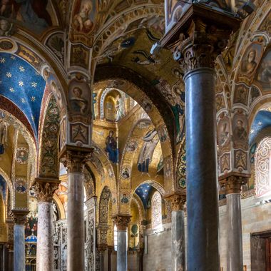 The interior.