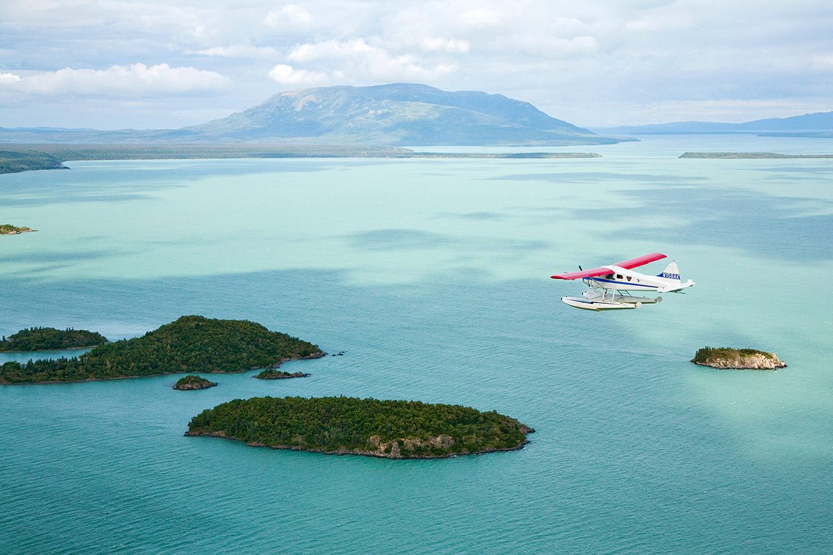Bristol Bay is isolated by geography and boasts a productive salmon fishery.