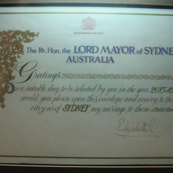 The Queen's Letter – Sydney, Australia - Atlas Obscura