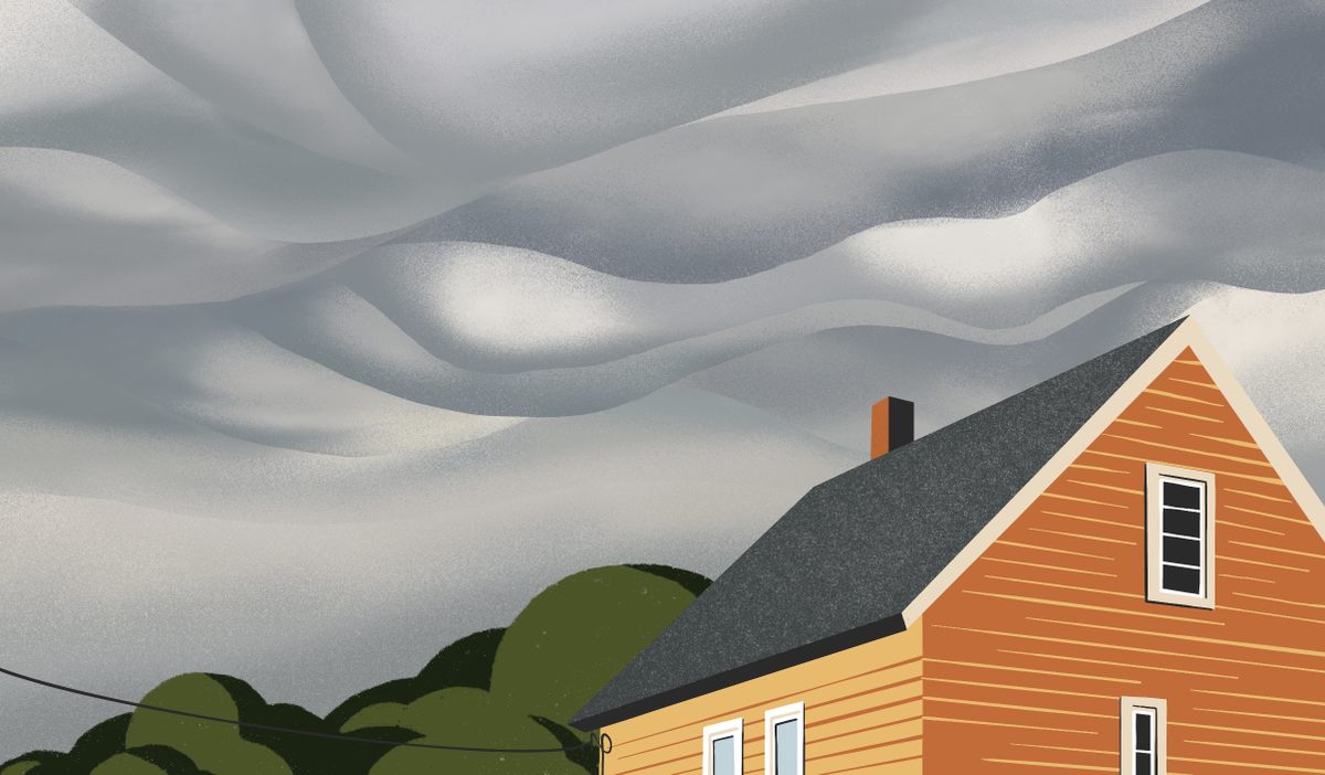 Asperitas clouds are a newish classification.