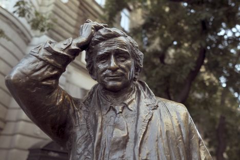 Why There's a Columbo Statue in the Middle of Budapest