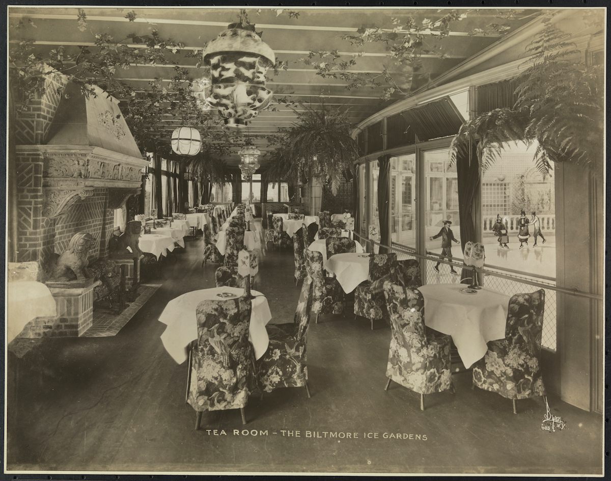 <em>Tea Room - The Biltmore Ice Gardens</em>, c. 1915, 1919