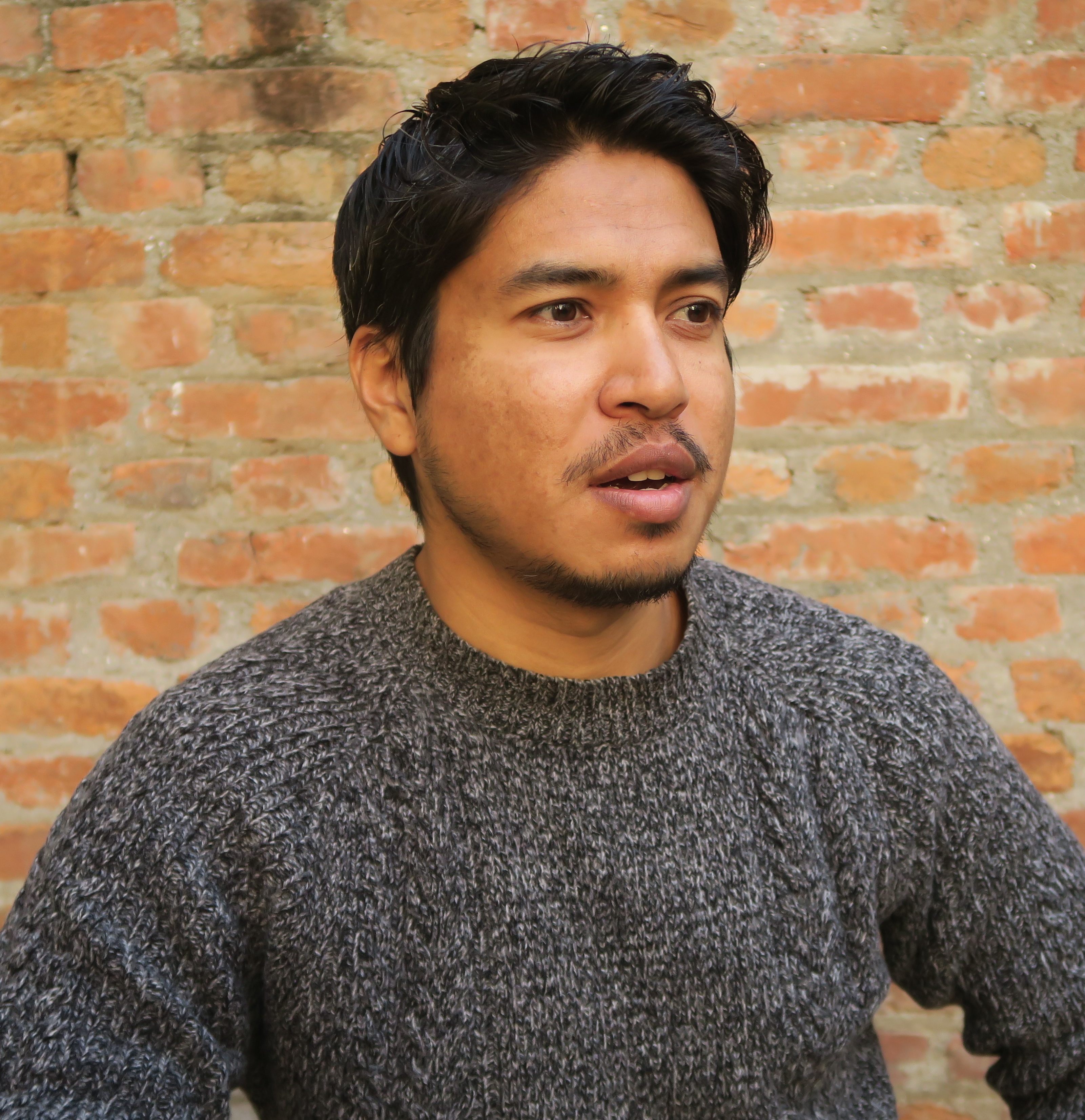 Prashanta Khanal, co-owner of Raithaane. 