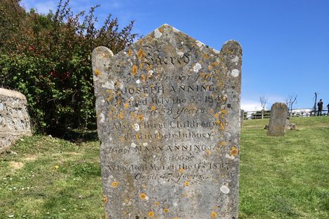 Mary Anning’s Grave
