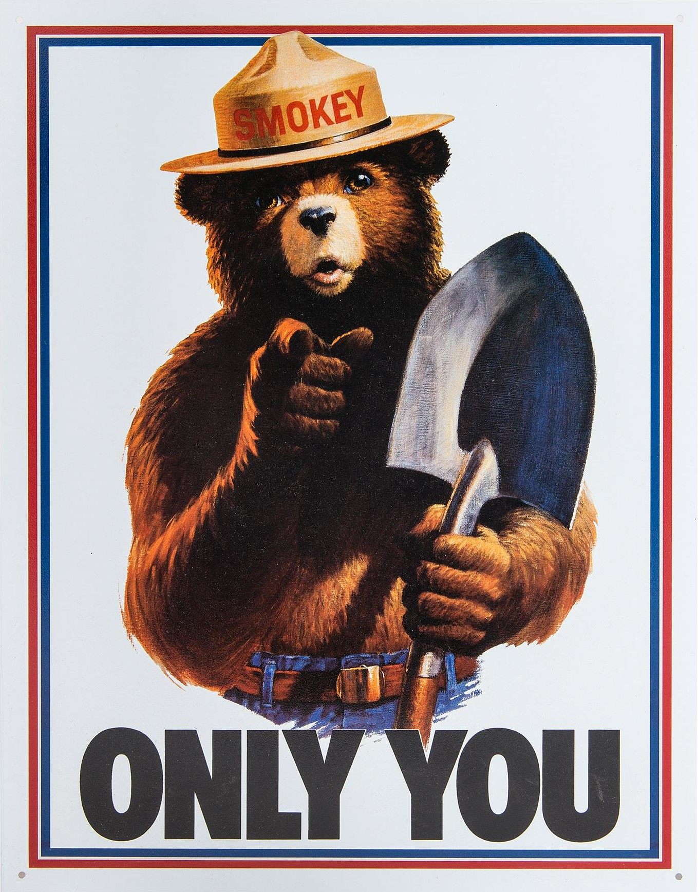 Smokey's slogan portrays forest fires as inherently bad for people and the environment.