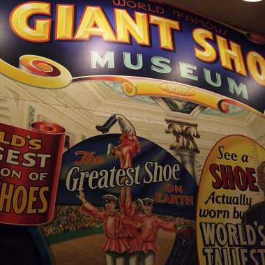World Famous Giant Shoe Museum