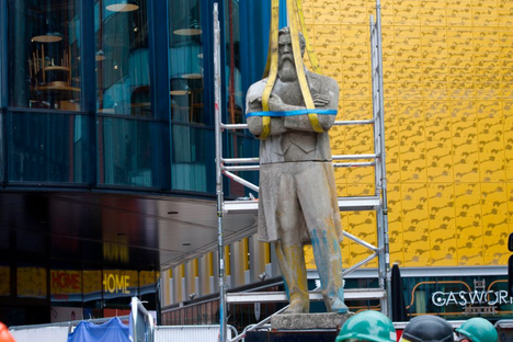 A Discarded Communist Statue From Ukraine Has a New Home in Manchester