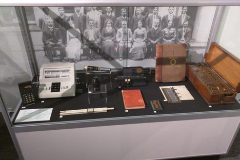 The museum has other letters, mementoes and equipment.