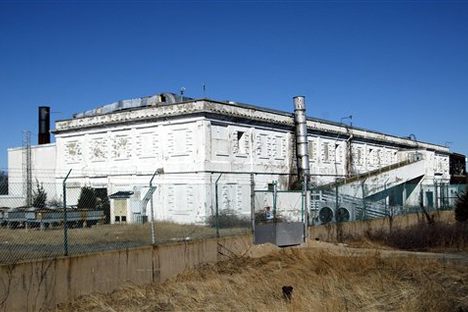The infamous "Building 257" on Plum Island.