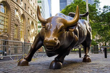 Wall Street's Bull Statue Was Once Like Edward Snowden's Sculpture: Totally Illegal