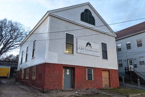 The Abyssinian Meeting House is the third-oldest standing African American worship center  in the U.S. 