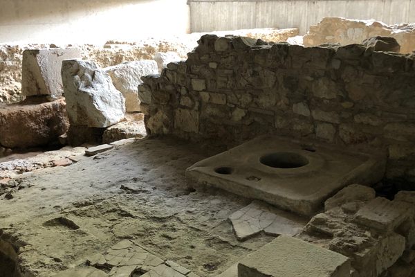 Aiolou Street Excavation Site