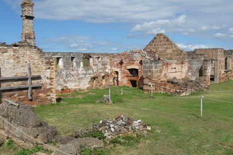 Buildings on St Helena Island