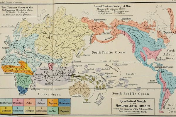 Old maps of Lemuria show how science can sometimes go really wrong.