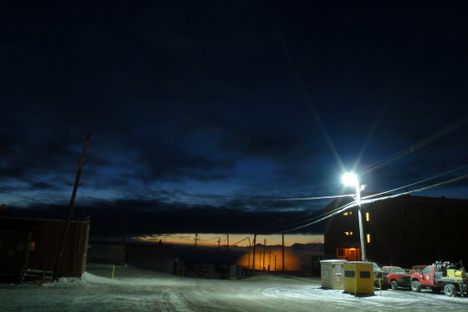 Derelict Junction at sunset