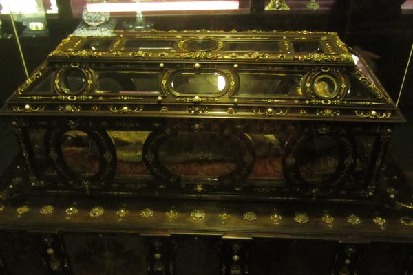 Relics of a mummified child