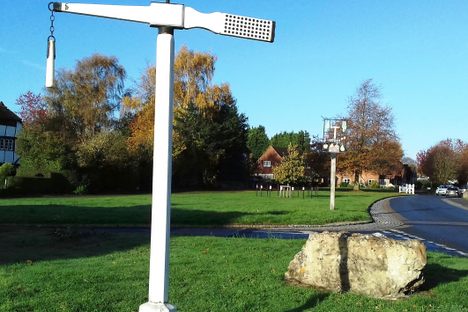 The Quintain on Offham Green.