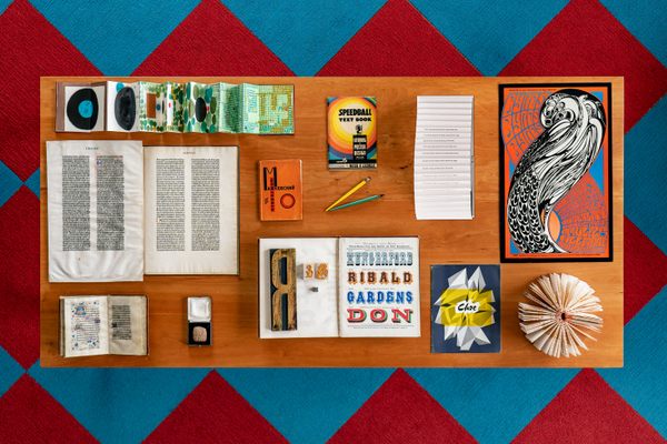 A sampling of the material shown to visitors on a regular basis.