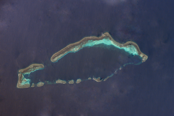 Alison Reef, an atoll of Spratly Islands.