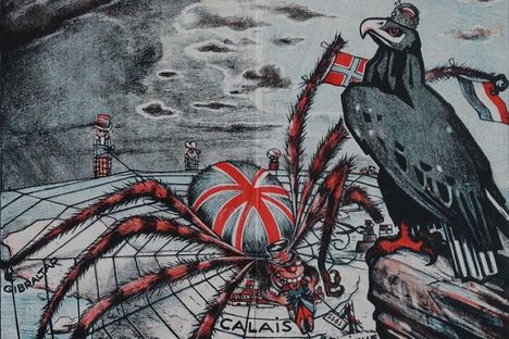 U-Boats and Octopuses Collide in These WWI Propaganda Maps