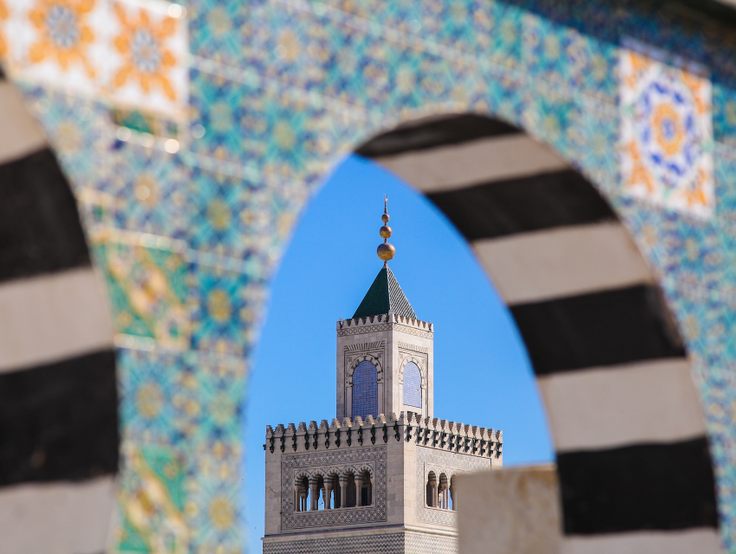 突尼斯麦地那的Zitouna清真寺