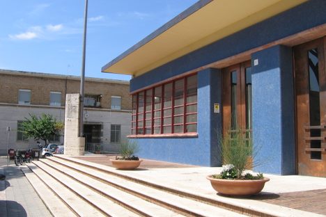 Sabaudia, Angiolo Mazzoni's post office