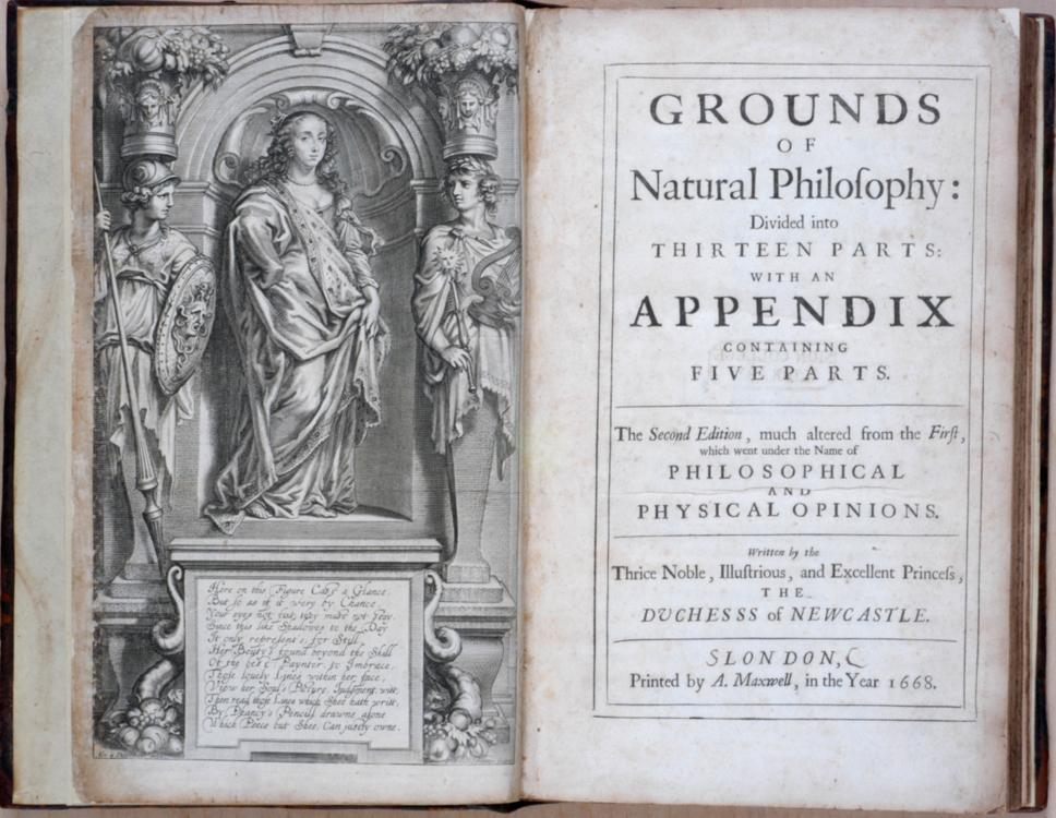 The introductory pages of Margaret Cavendish's <em>Grounds of Natural Philosophy</em>.