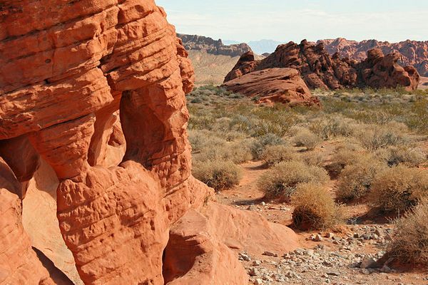 The gorgeous formations at Valley of Fire State Park.