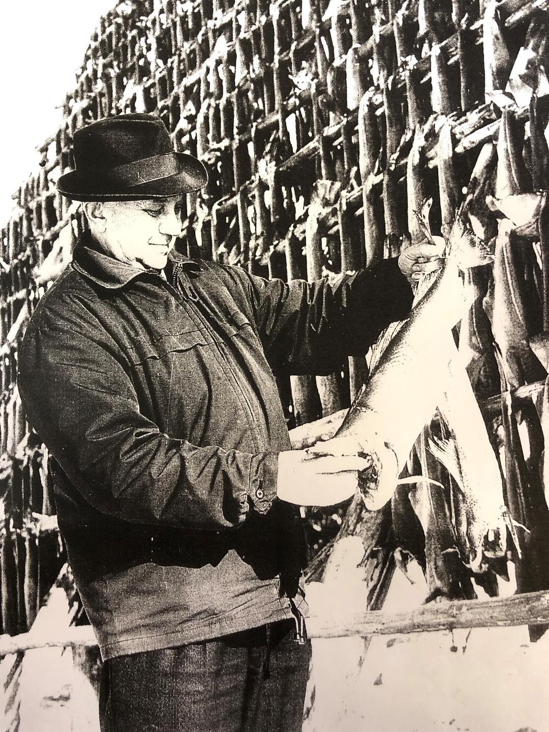 Olaf Pedersen's grandfather founded the Røst stockfish company Glea Sjømat in 1936.