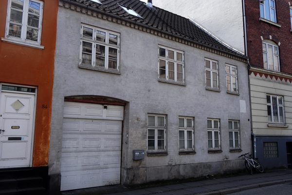 The house on Fiskergade 82, where Drakenberg lived. 