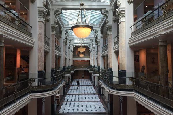 Inside the old model museum