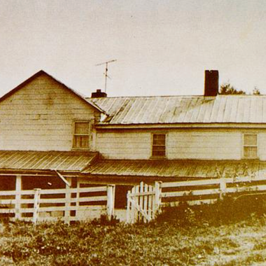 Inside this farmhouse, Zona Heaster Shue, the Greenbrier Ghost, was murdered by her husband.