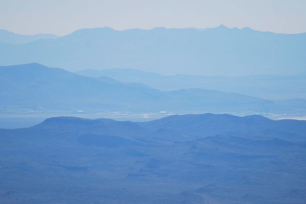 Area 51, from the vantage point at Tikaboo Peak.