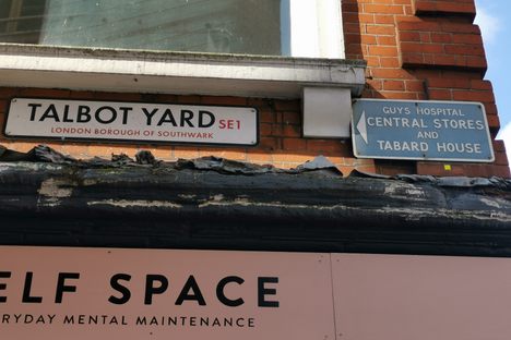 Site of the Tabard Inn