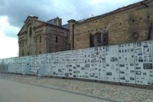 Memorial photo board
