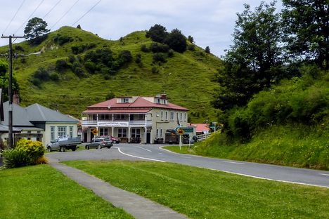 The town of Whangamōmona. 
