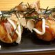 An upscale rendition of takoyaki served in Melbourne, Australia.